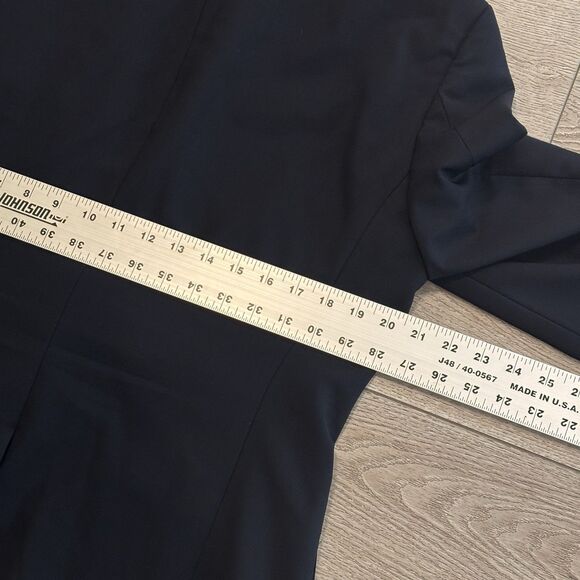 Hugo Boss The Jam 75 Sharp 3 Blazer Jacket Mens Size 40R  Navy Blue Wool - Picture 8 of 8